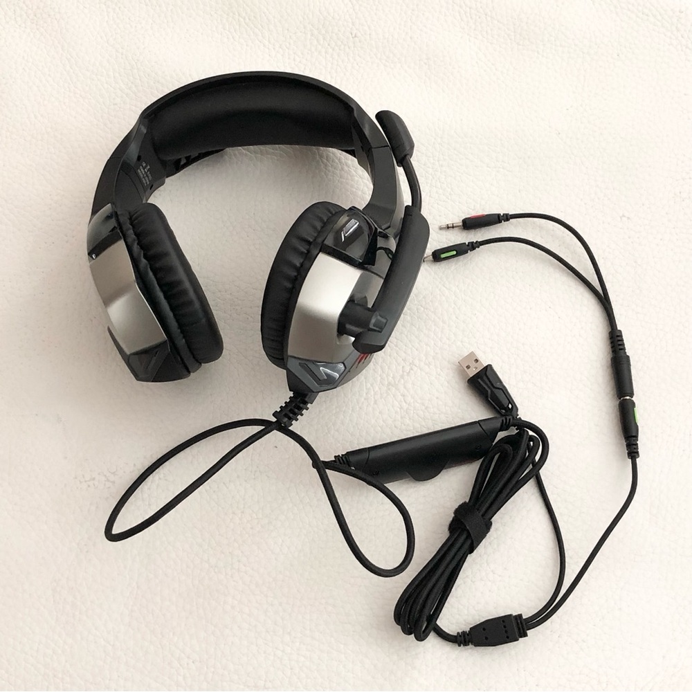 Onikuma K5 Pro gaming headset noise canceling comfort cushion volume control